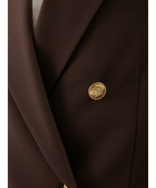 Mila Owen（ミラオーウェン）の「金釦ダブルブレストブレザー