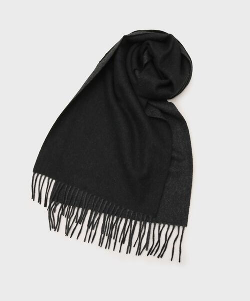 tk.TAKEO KIKUCHI(ティーケータケオキクチ)の「【カシミヤ100%】ピュアカシミヤリバーシブルマフラー(マフラー・メンズ・ボルドー/ブルーグリーン/アイボリー/ブルー系その他/ブラック・00)」の19枚目の写真