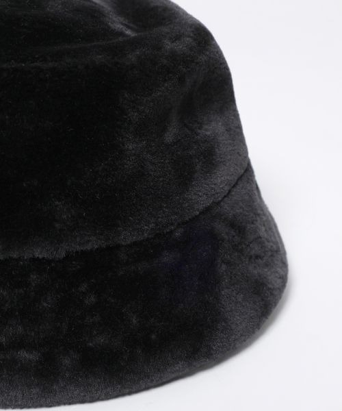 JEANASIS（ジーナシス）の「エコファーHAT/607529（ハット・レディース・ブラウン/ブラック/ライトベージュ・FREE）」の14枚目の写真