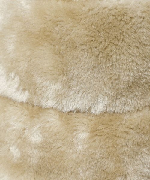 JEANASIS（ジーナシス）の「エコファーHAT/607529（ハット・レディース・ブラウン/ブラック/ライトベージュ・FREE）」の19枚目の写真