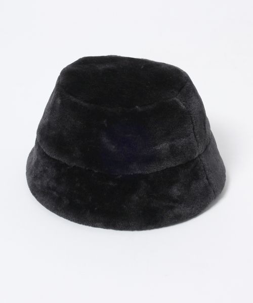 JEANASIS（ジーナシス）の「エコファーHAT/607529（ハット・レディース・ブラウン/ブラック/ライトベージュ・FREE）」の8枚目の写真