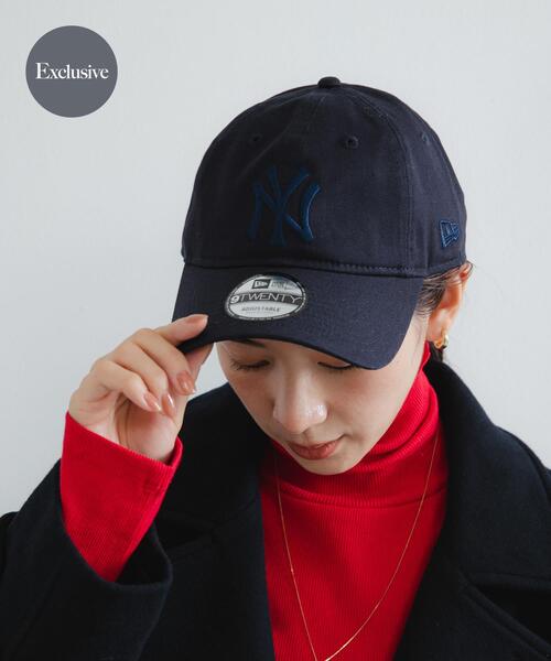 URBAN RESEARCH（アーバンリサーチ）の「『別注』New Era×URBAN RESEARCH　9TWENTY（キャップ・レディース・ネイビー/ベージュ系その他/ブラック・-）」の3枚目の写真