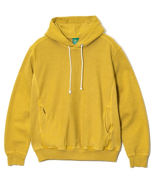 Good On（グッドオン）の「Good On/グッドオン　HEAVY P/O HOOD SWEAT（パーカー・メンズ・ダークグリーン/ブラック/ライトグレー/マスタード/ブルー系その他/ネイビー・MEDIUM/LARGE/X-LARGE）」の6枚目の写真