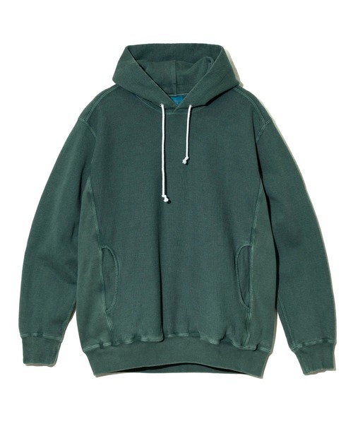 Good On（グッドオン）の「Good On/グッドオン　HEAVY P/O HOOD SWEAT（パーカー・メンズ・ダークグリーン/ブラック/ライトグレー/マスタード/ブルー系その他/ネイビー・MEDIUM/LARGE/X-LARGE）」の7枚目の写真