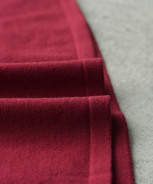 reca(レカ)の「フレアスリーブペプラムニット(ニット/セーター・レディース・グレー/ブラック/レッド・FREE)」の7枚目の写真