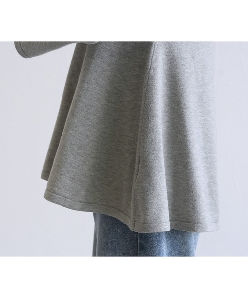 reca(レカ)の「フレアスリーブペプラムニット(ニット/セーター・レディース・グレー/ブラック/レッド・FREE)」の19枚目の写真