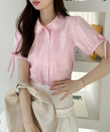 パフスリーブ」に該当するシャツ/ブラウス（ピンク/桃色系