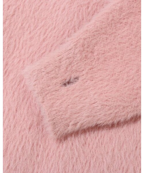 DIMITRI BLACK（ディミトリブラック）の「エッセンシャルヘアリーラウンドニット_ピンク（ニット/セーター・レディース・その他・SMALL/MEDIUM/LARGE/X-LARGE）」の4枚目の写真