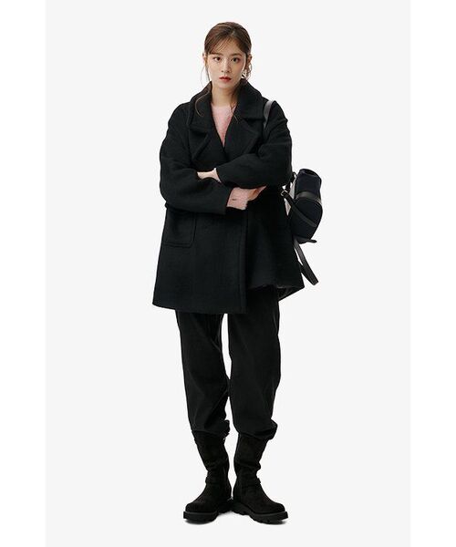 DIMITRI BLACK（ディミトリブラック）の「エッセンシャルヘアリーラウンドニット_ピンク（ニット/セーター・レディース・その他・SMALL/MEDIUM/LARGE/X-LARGE）」の14枚目の写真