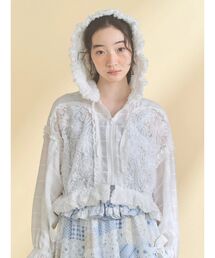 merry jenny | レースフードブルゾン(ブルゾン)