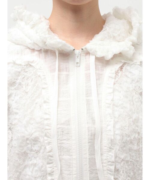 merry jenny（メリージェニー）の「レースフードブルゾン（ブルゾン・レディース・ブラック/オフホワイト/アイボリー・FREE）」の19枚目の写真