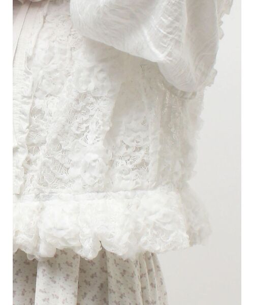 merry jenny（メリージェニー）の「レースフードブルゾン（ブルゾン・レディース・ブラック/オフホワイト/アイボリー・FREE）」の21枚目の写真