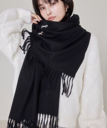 ストール/ショール（ブラック/黒色系）ファッション通販 - ZOZOTOWN
