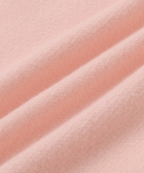 VIS（ビス）の「なめらかタッチ刺繍入りストール（ストール/ショール・レディース・ライトグレー/ベージュ/ピンク系その他2/ブラック/オフホワイト・FREE）」の8枚目の写真