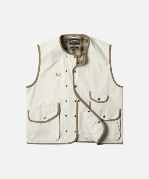 HERITAGE HUNTING VEST _ CREAM（ベスト）｜FRIZMWORKS（フリズム