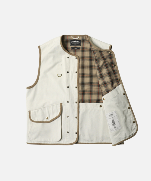 FRIZMWORKS(フリズムワークス)の「HERITAGE HUNTING VEST _ CREAM(ベスト・メンズ・その他・MEDIUM/LARGE/X-LARGE)」の2枚目の写真