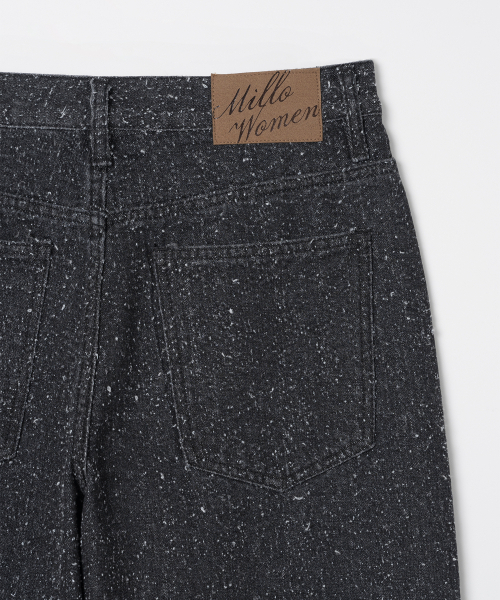 MILLO WOMEN（ミロウーマン）の「ブックルストレートジン [ブラック]（デニムパンツ・レディース・その他・SMALL/MEDIUM）」の7枚目の写真
