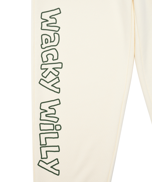 Wacky WiLLy(ワッキーウィリー)の「タイポグラフィックスウェットパンツクリーム(スウェットパンツ・レディース・その他・SMALL/MEDIUM/LARGE/X-LARGE)」の5枚目の写真