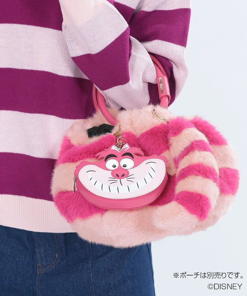 MARY QUANT(マリークワント)の「チェシャ猫ボディデザイン 2WAYトート(トートバッグ・レディース・ピンク・FREE)」の7枚目の写真