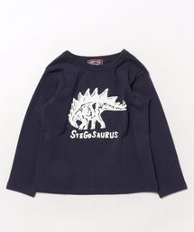 P.FIELD（ピーフィールド）の「P.FIELD　日本製　恐竜　ロンT（Tシャツ/カットソー）」