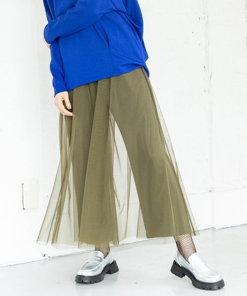 OSMOSIS（オズモーシス）の「チュールレイヤードパンツ（その他パンツ