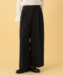 Elura | ≪入卒/セレモニー/通勤≫ダブルクロスワイドパンツ/603850(スラックス)
