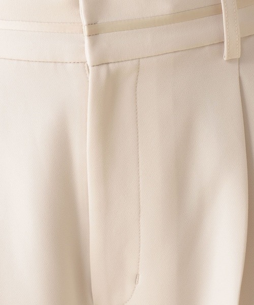 Elura（エルーラ）の「≪入卒/セレモニー/通勤≫ダブルクロスワイドパンツ/603850（スラックス・レディース・ブラック/アイボリー/ネイビー・LARGE/MEDIUM）」の13枚目の写真