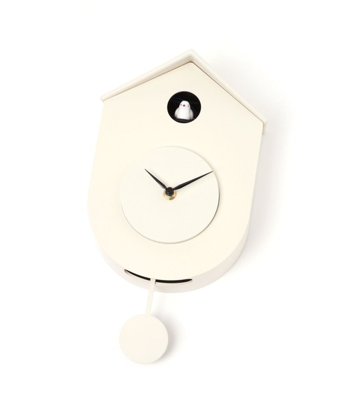 studio CLIP（スタディオクリップ）の「壁掛け鳩時計（掛け時計・レディース・ホワイト/ネイビー・FREE）」の4枚目の写真