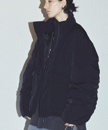 (GENE HEAVENS x THOUSAND MILE)STAND COLLAR PADDED JACKET