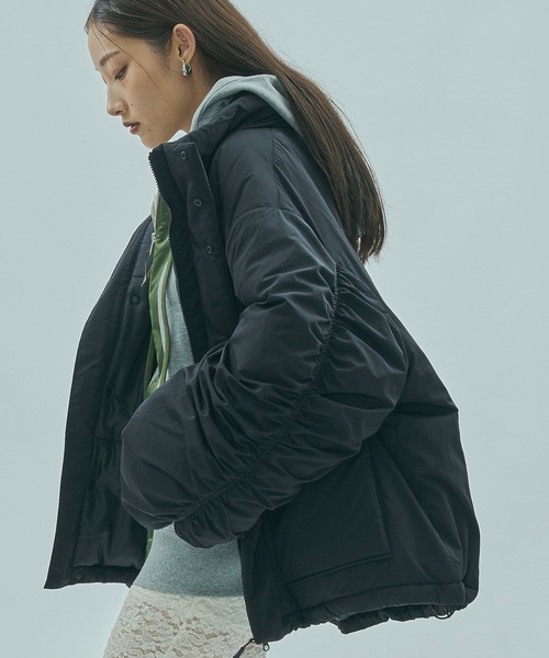 セール】(GENE HEAVENS x THOUSAND MILE)STAND COLLAR PADDED JACKET