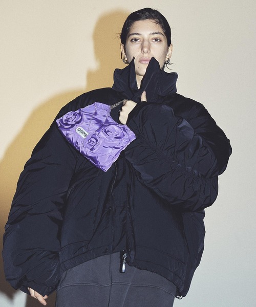THOUSAND MILE（サウザンドマイル）の「(GENE HEAVENS x THOUSAND MILE)STAND COLLAR PADDED JACKET（その他アウター・レディース・ブラック/ブラウン・S/M）」の20枚目の写真