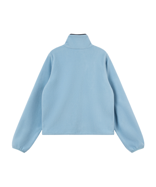 Rest&Recreation(レストアンドレクリエーション)の「FLEECE HALF ZIP-UP - SKY BLUE(スウェット・レディース・その他・ONE)」の6枚目の写真