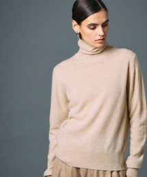 N.O.R.C（ノーク）の「【CASHMERE100%】カシミヤタートルネックニット（ニット/セーター・レディース）」
