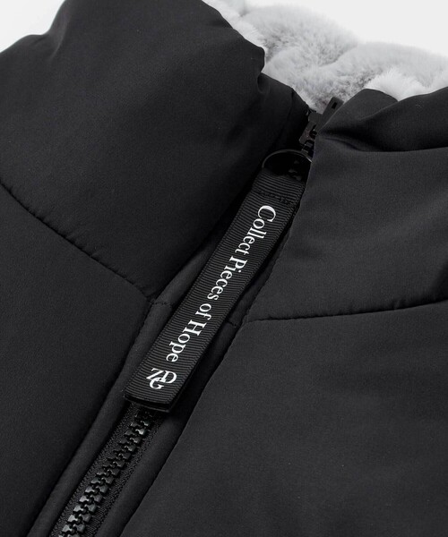 ZIDDY（ジディ）の「リバーシブルアウター(130~160cm)（ブルゾン・キッズ・ベージュ/ブラック・150cm/140cm/130cm/FREE）」の22枚目の写真