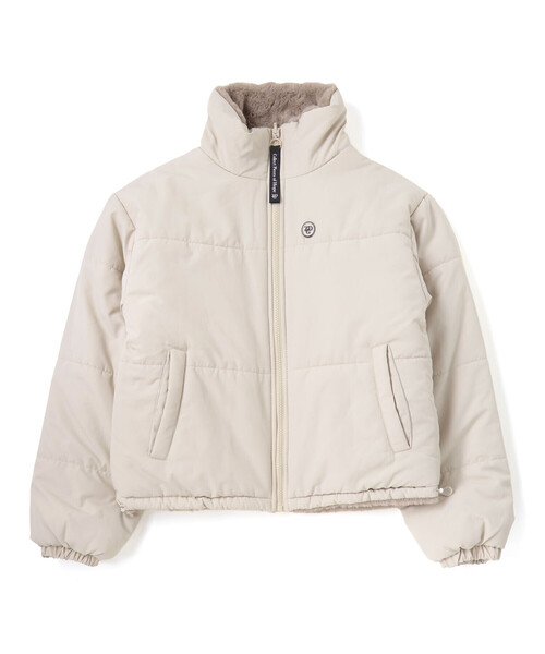 ZIDDY（ジディ）の「リバーシブルアウター(130~160cm)（ブルゾン・キッズ・ベージュ/ブラック・150cm/140cm/130cm/FREE）」の6枚目の写真