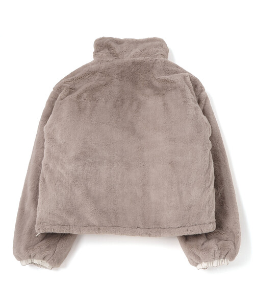 ZIDDY（ジディ）の「リバーシブルアウター(130~160cm)（ブルゾン・キッズ・ベージュ/ブラック・150cm/140cm/130cm/FREE）」の9枚目の写真