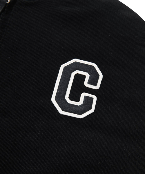 COVERNAT（カバーナット）の「Cロゴコーデュロイフードパーカージャケットブラック（パーカー・レディース・その他・SMALL/MEDIUM/LARGE/X-LARGE）」の6枚目の写真