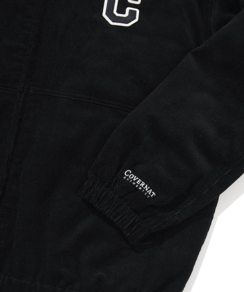 COVERNAT（カバーナット）の「Cロゴコーデュロイフードパーカージャケットブラック（パーカー・レディース・その他・SMALL/MEDIUM/LARGE/X-LARGE）」の7枚目の写真