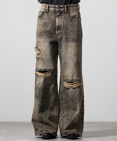 ブランド古着】CLEL｜クレイルのデニムパンツ（イエロー/黄色系・無地