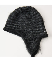 UNKNOWN PLANET（アンノウンプラネット）の「ストライプイヤーフラップビーニー4カラー（ニットキャップ/ビーニー）」