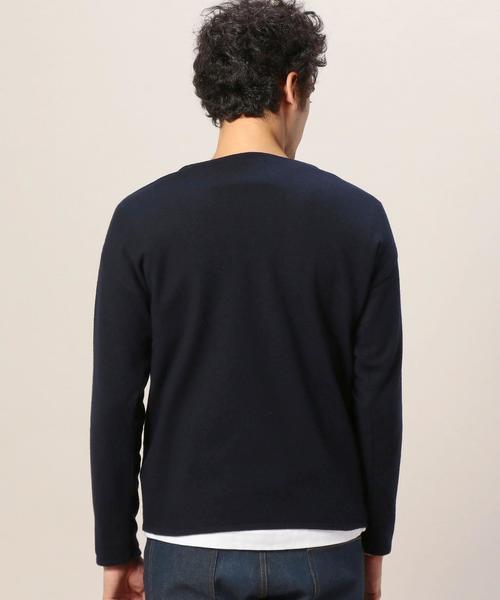 BEAUTY&YOUTH UNITED ARROWS（ビューティーアンドユースユナイテッドアローズ）の「BY エアフロート クルーネック ニット◆（ニット/セーター・メンズ・オリーブ/ネイビー/ライトグレー・SMALL/LARGE/X-LARGE/MEDIUM）」の17枚目の写真