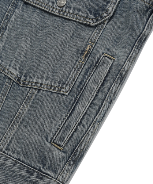 COVERNAT(カバーナット)の「デニムトラッカージャケットブルー(デニムジャケット・レディース・その他・LARGE/MEDIUM/SMALL/X-LARGE)」の6枚目の写真
