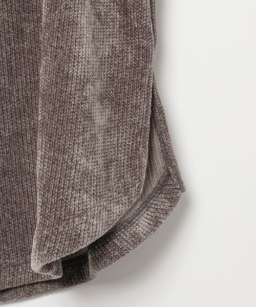 LEPSIM（レプシィム）の「ドッキングヘンリープルオーバー　625499（Tシャツ/カットソー・レディース・グレー/グレイッシュベージュ/ブラック・FREE）」の7枚目の写真