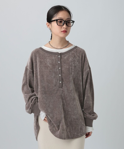 ドッキングヘンリープルオーバー 625499（Tシャツ/カットソー