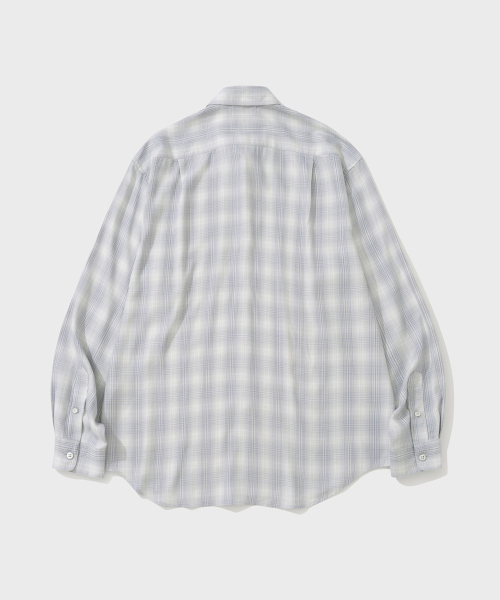 SHIRTER(シャーター)の「NAVONA SHIRT V3 (CHECK GREY)(シャツ/ブラウス・メンズ・その他・SMALL/MEDIUM/LARGE)」の2枚目の写真