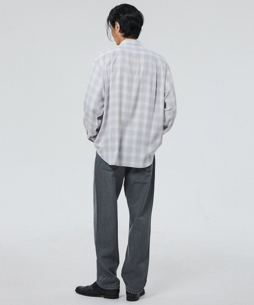 SHIRTER(シャーター)の「NAVONA SHIRT V3 (CHECK GREY)(シャツ/ブラウス・メンズ・その他・SMALL/MEDIUM/LARGE)」の6枚目の写真