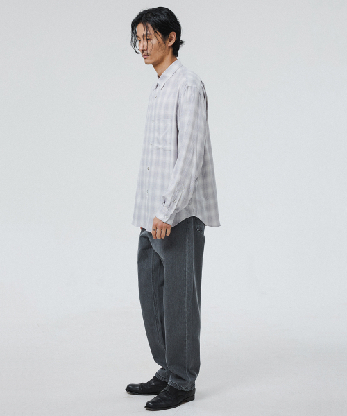 SHIRTER(シャーター)の「NAVONA SHIRT V3 (CHECK GREY)(シャツ/ブラウス・メンズ・その他・SMALL/MEDIUM/LARGE)」の7枚目の写真