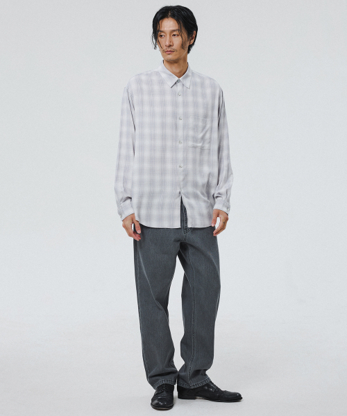 SHIRTER(シャーター)の「NAVONA SHIRT V3 (CHECK GREY)(シャツ/ブラウス・メンズ・その他・SMALL/MEDIUM/LARGE)」の9枚目の写真