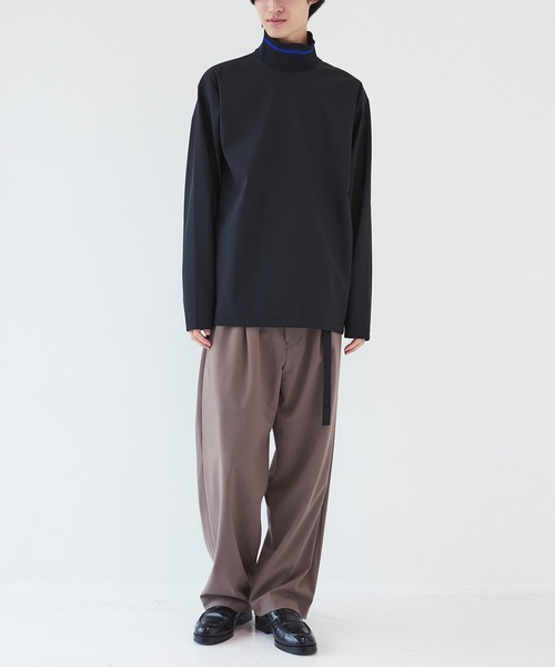 UJOH HOMME】Tape-Belt 1 Tuck PNT（スラックス）｜UJOH（ウジョー）の