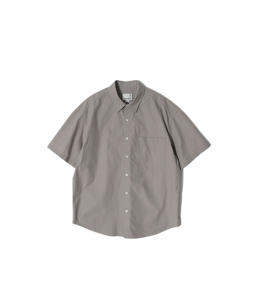 HORLISUN(ホーリーサン)の「Poole Extra Typewriter Shirt Light Gray(シャツ/ブラウス・レディース・その他・LARGE/MEDIUM/SMALL)」の1枚目の写真